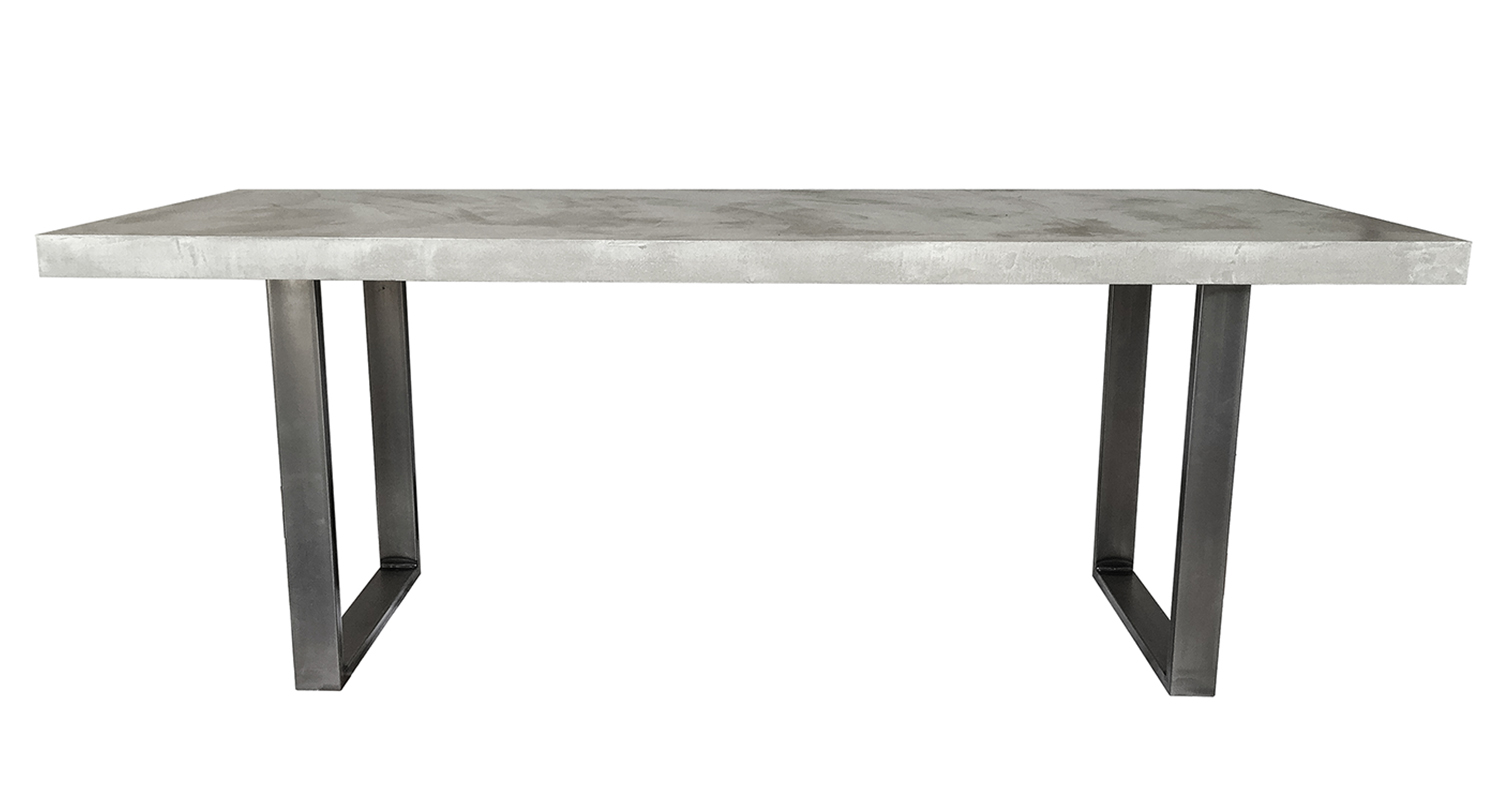 TABLE U BETON CIRE PLACE DECO http://www.place-deco.com/