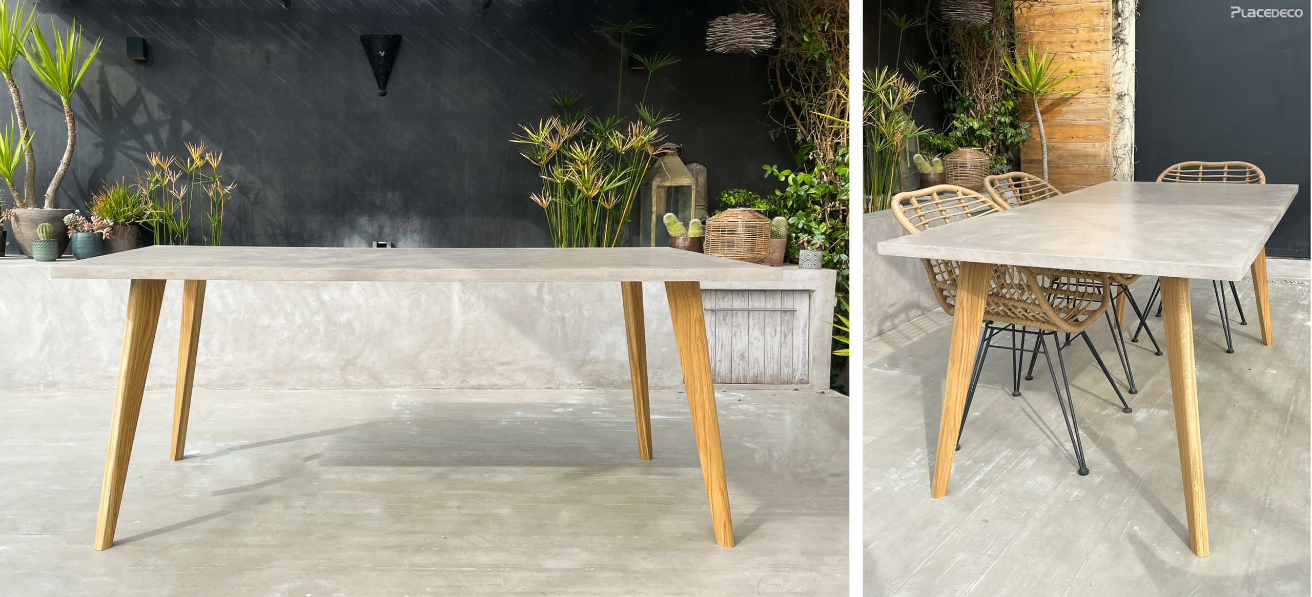 Table-compas-béton-ciré-place-deco TABLE BETON PIEDS COMPAS 2