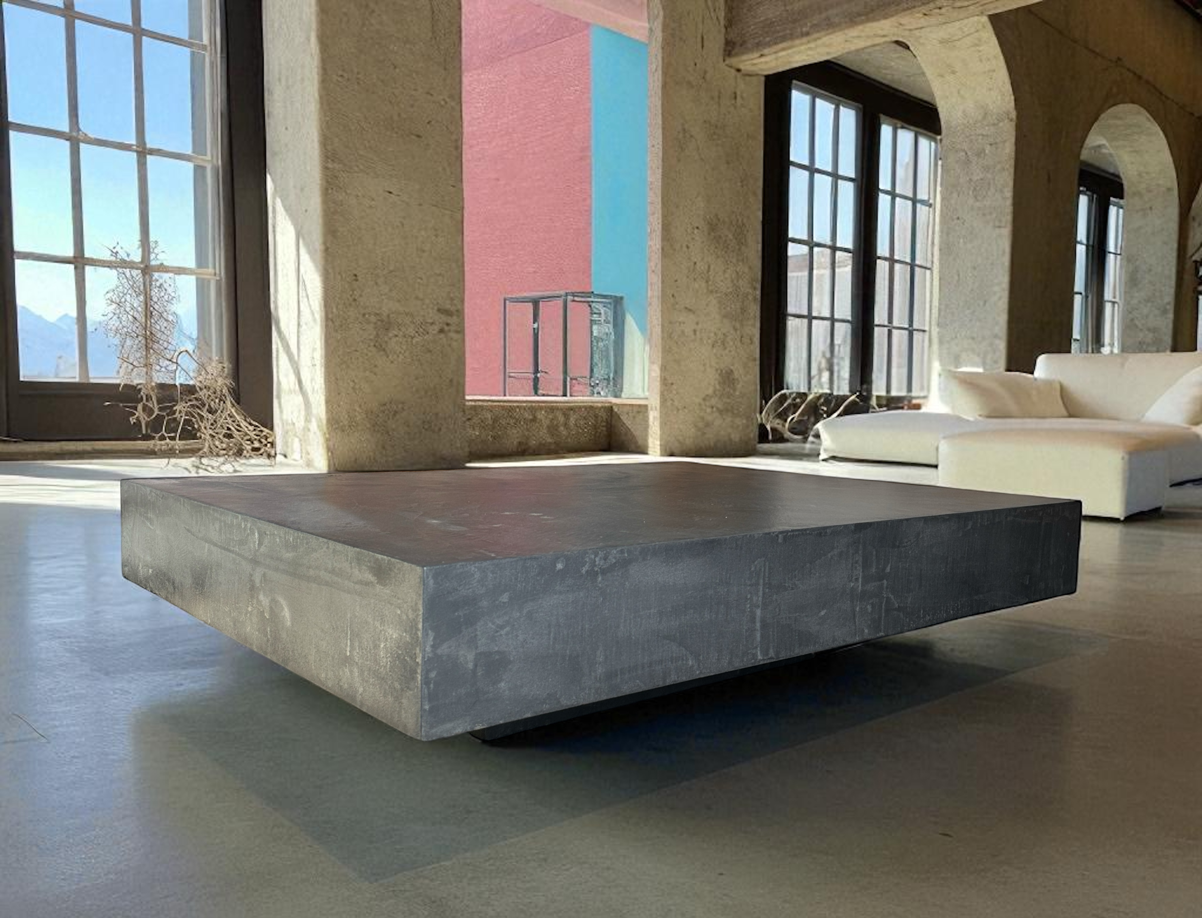 table-basse-béton-ciré-sur-mesure table-basse-béton-ciré-sur-mesure