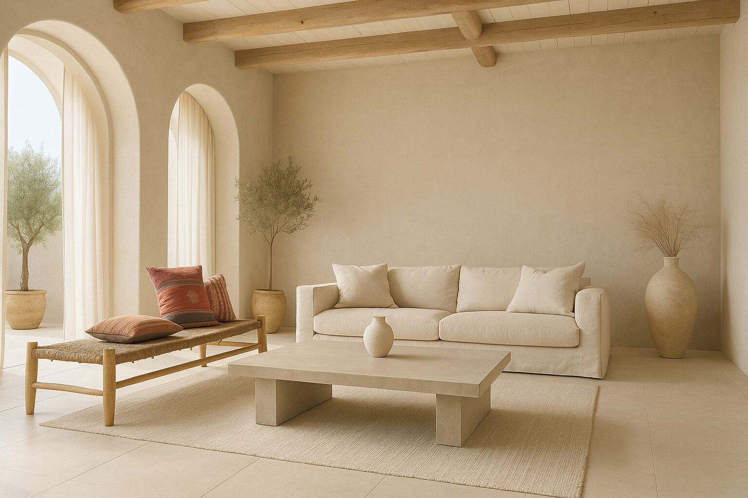 Table basse béton ciré réalisé à la main et personnalisable.<br />
L’atelier Place est spécialisé dans la réalisation de mobilier d’intérieur sur mesure en béton ciré.