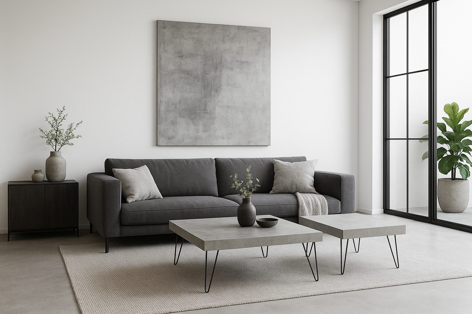 L’atelier Place est spécialisé dans la réalisation de mobilier sur mesure en béton ciré