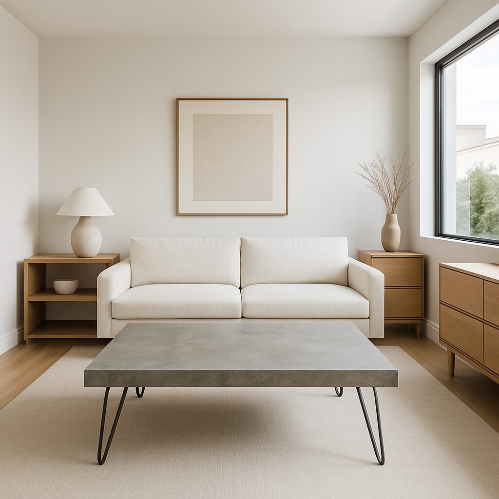 L’atelier Place est spécialisé dans la réalisation de mobilier sur mesure en béton ciré