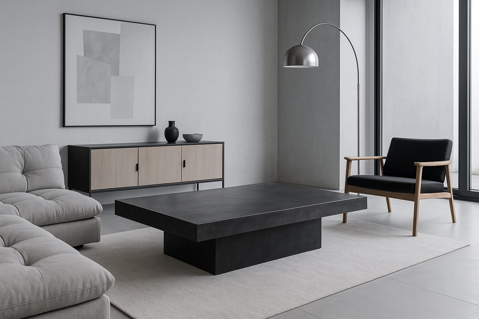 L’atelier Place est spécialisé dans la réalisation de mobilier sur mesure en béton ciré