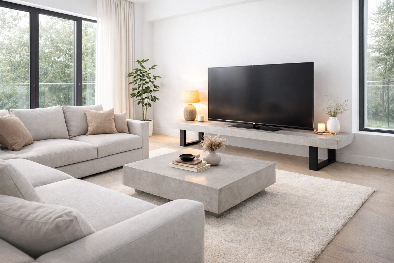 L’atelier Place est spécialisé dans la réalisation de mobilier sur mesure en béton ciré