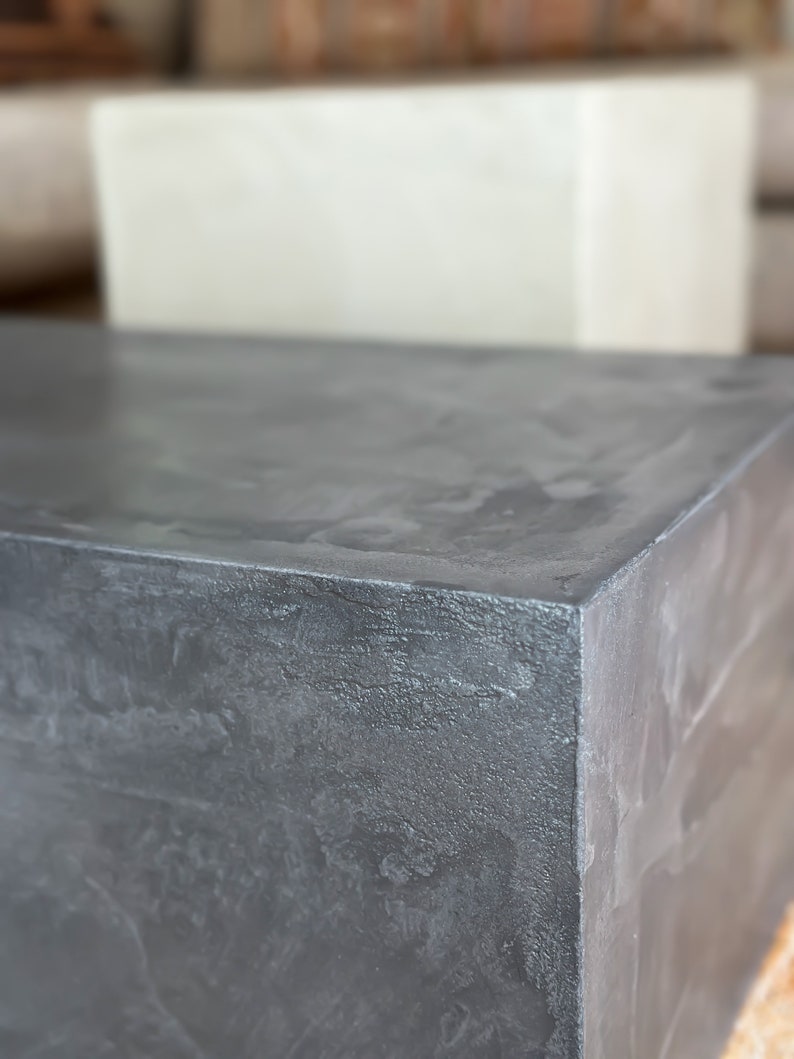 Meuble béton ciré en cube – Image 6