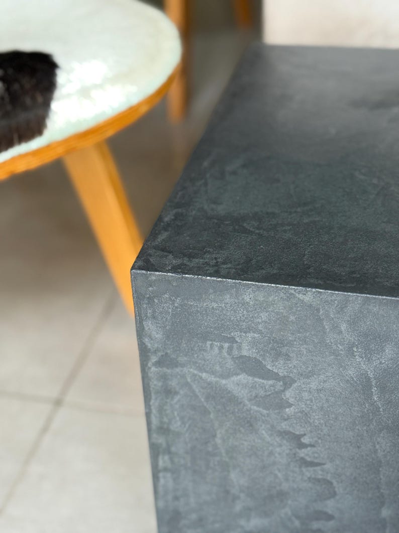 Meuble béton ciré en cube – Image 14