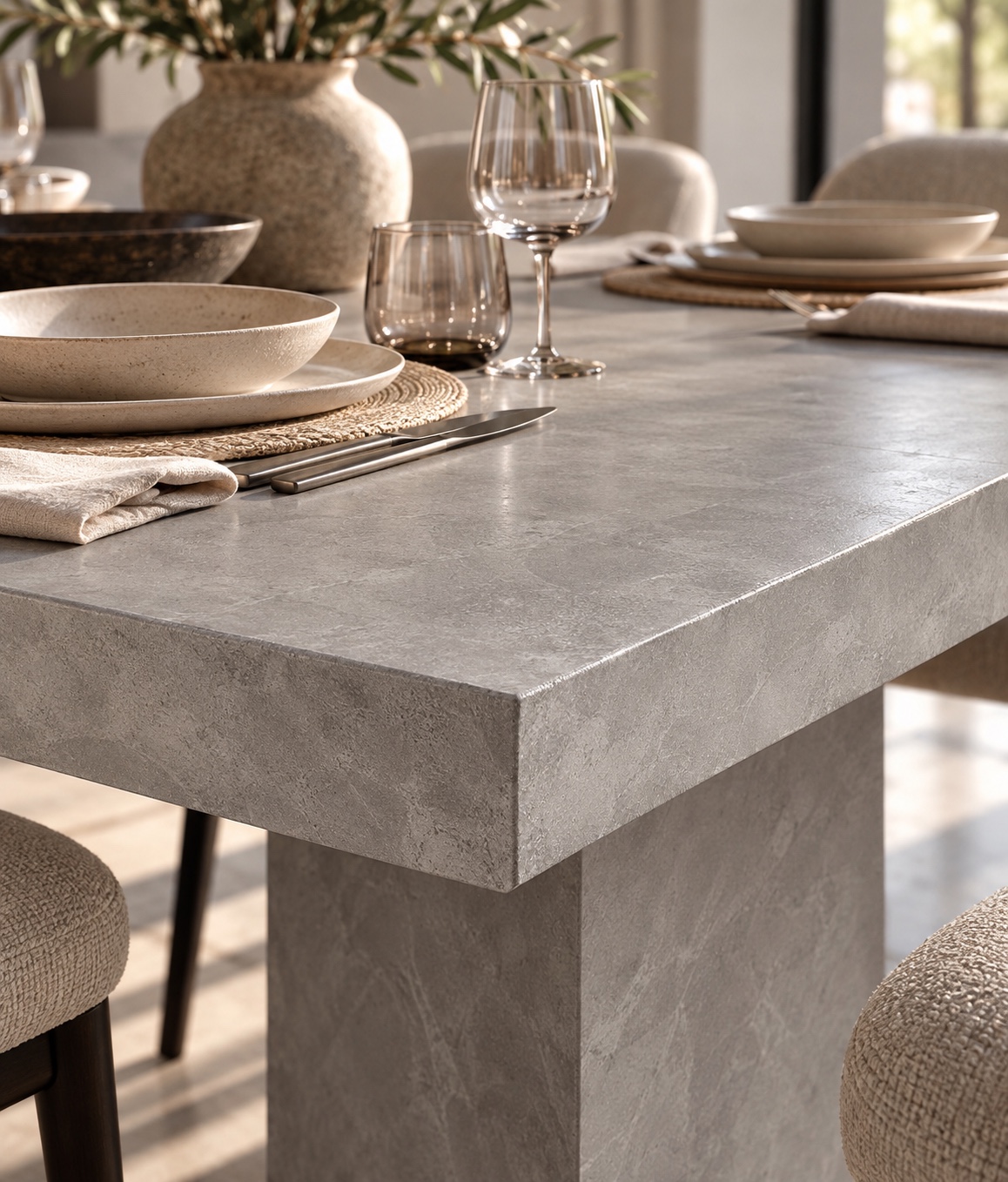 table beton cire pied central (4)