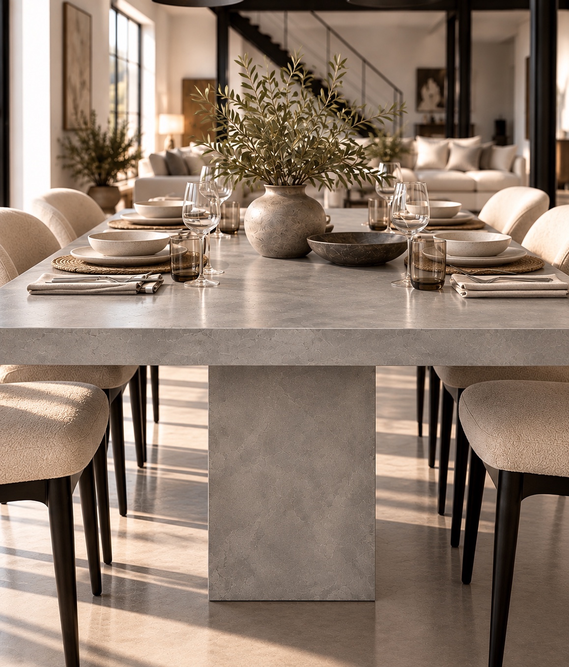 table beton cire pied central (4)